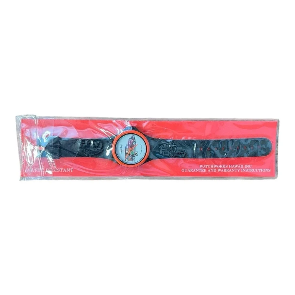Walt‎ Disney Watchworks Hawaii Watch Mickey Surf Woody Wagon